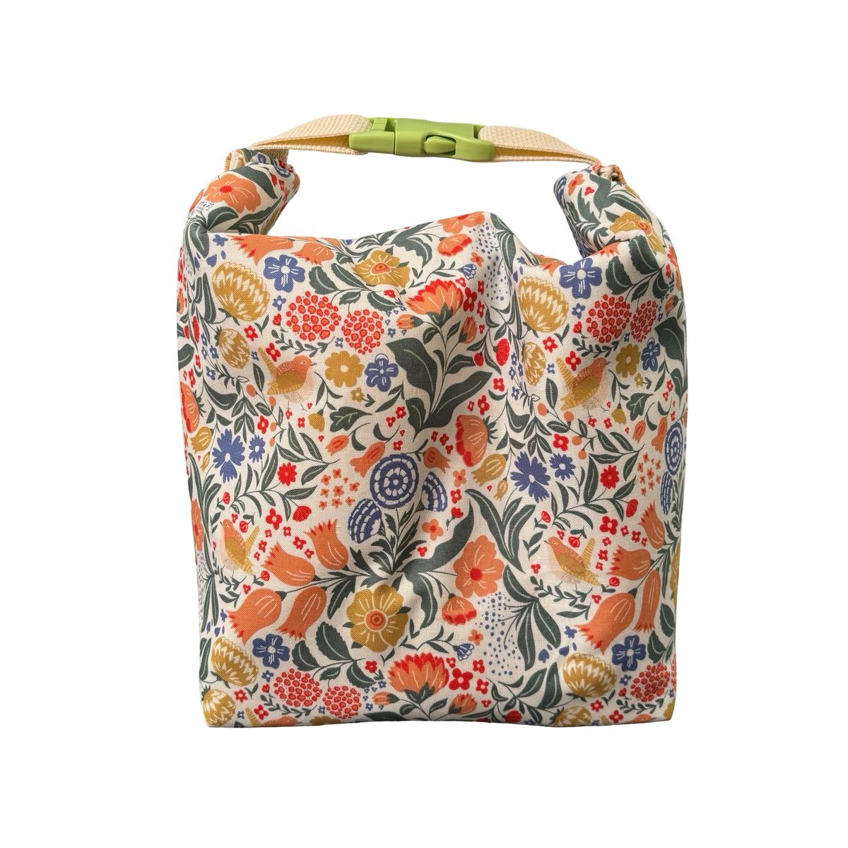 Pastel Floral Lunch Bag