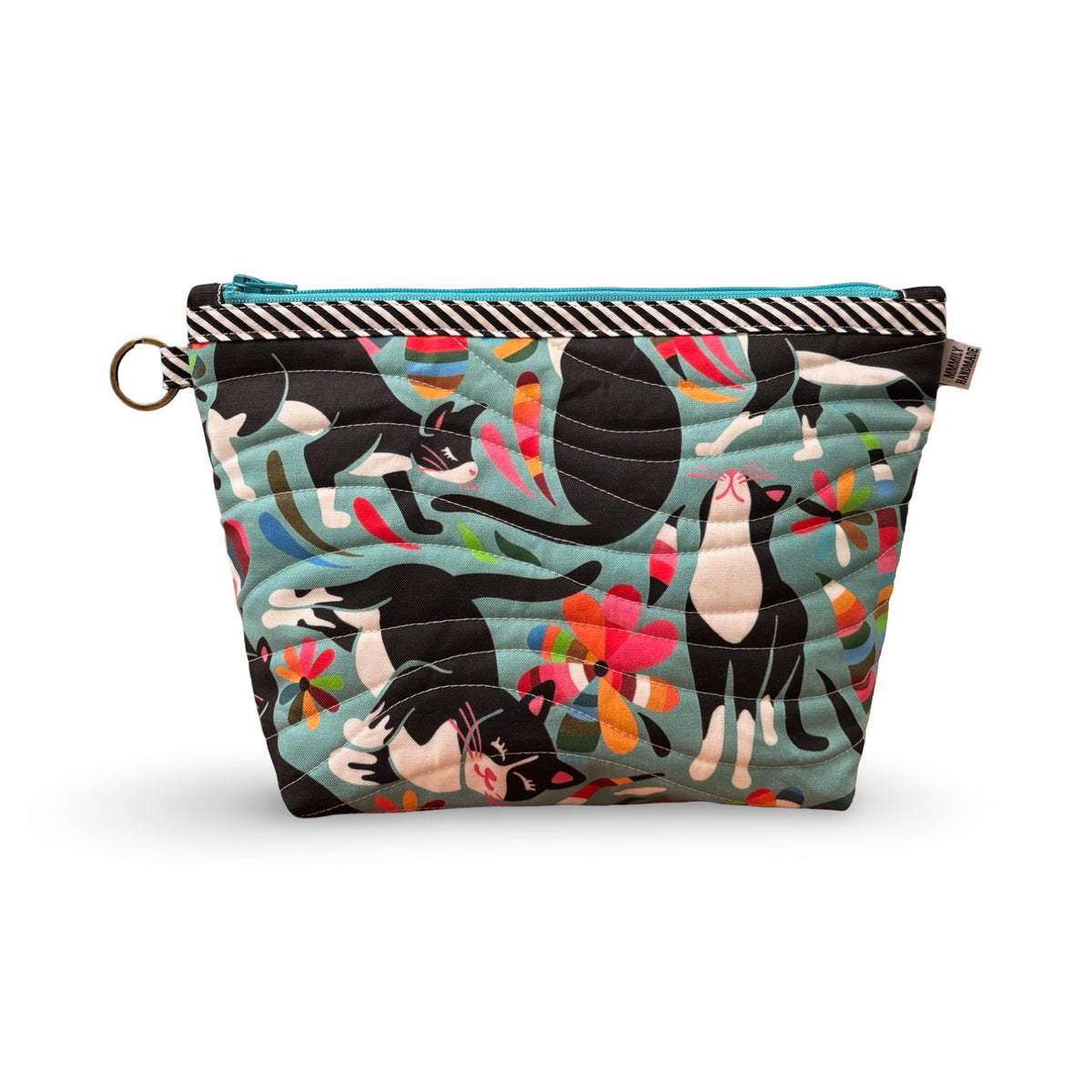 Funky Tuxedo Cats Toiletry Case
