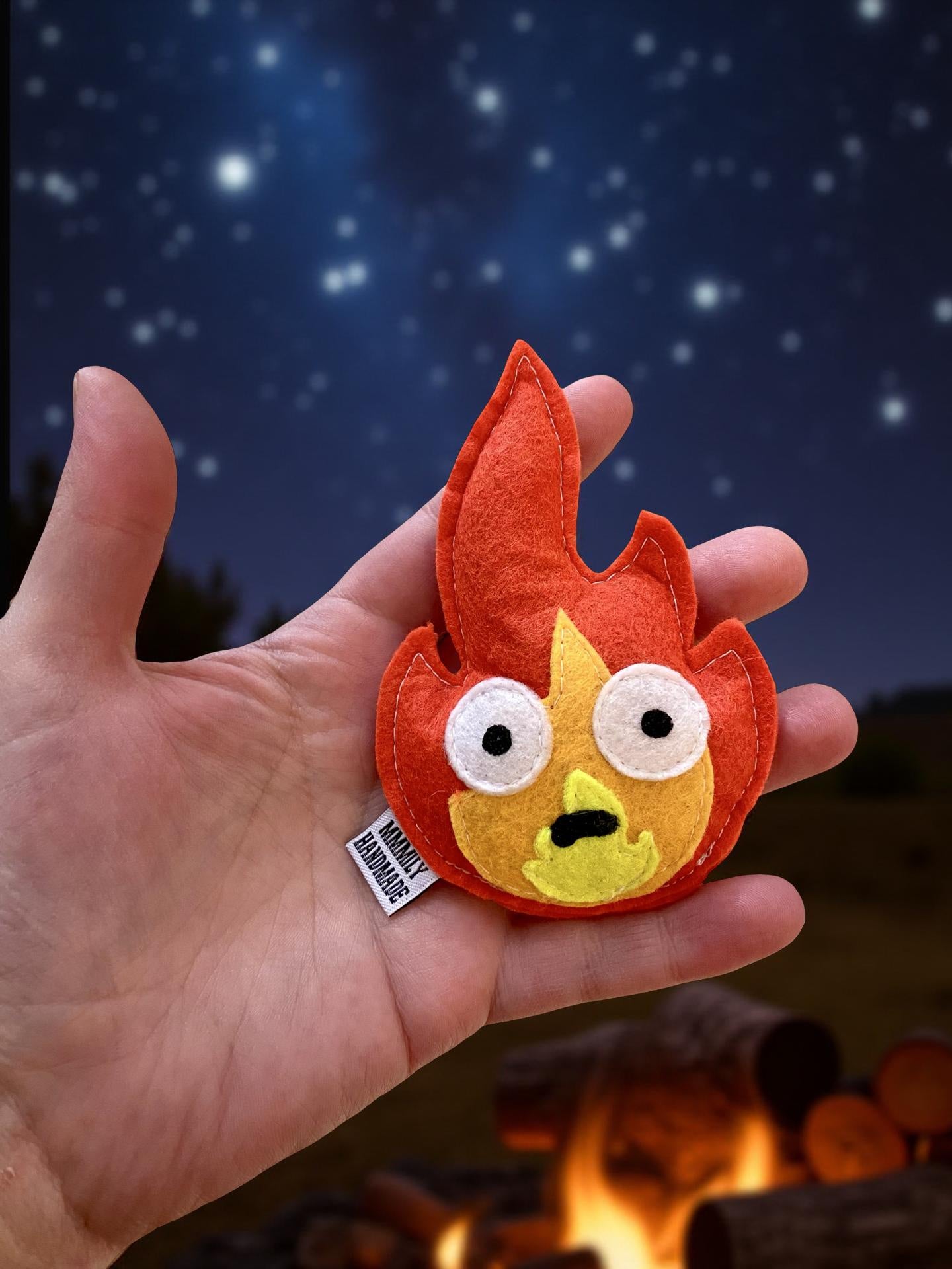 Calcifer Catnip Toy
