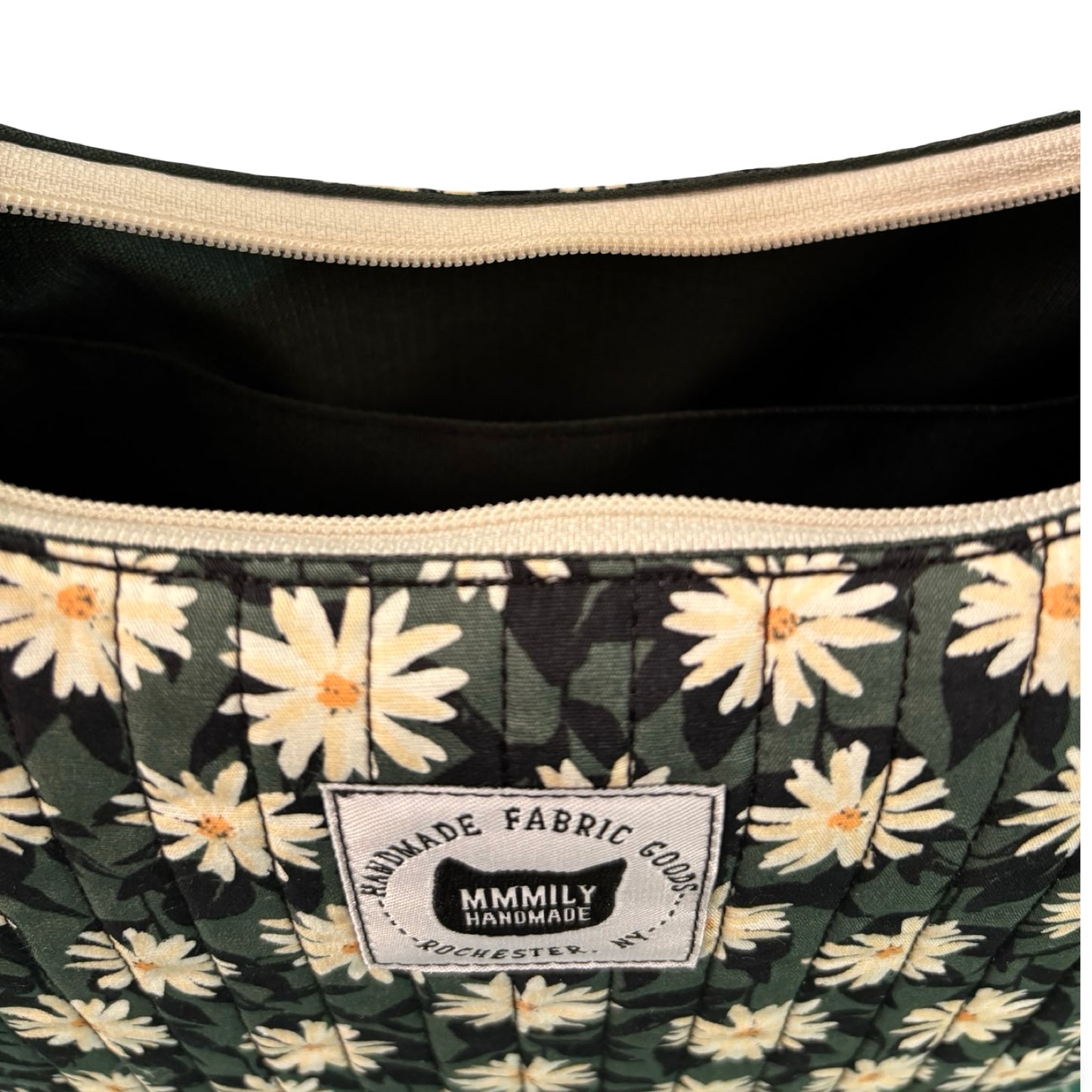 Scattered Daisies Crescent Bag