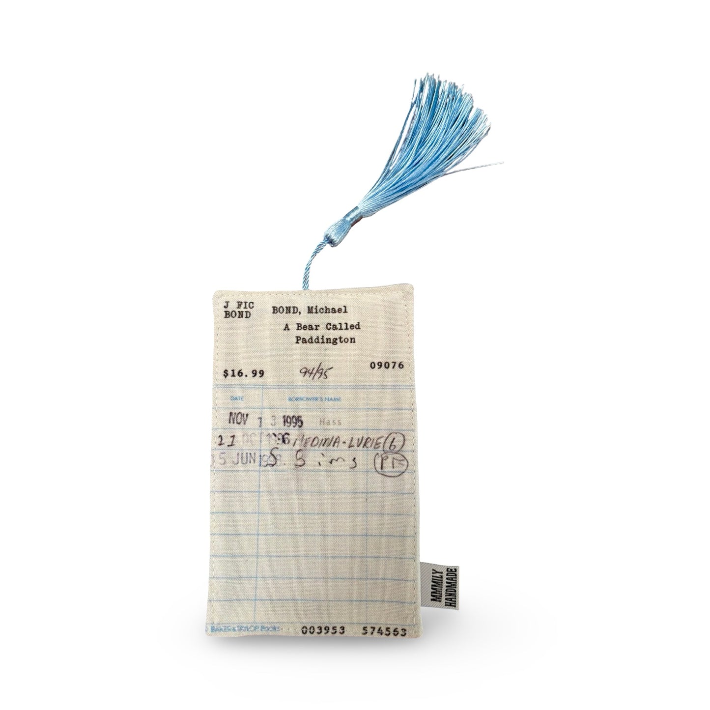 Library Card Bookmarks