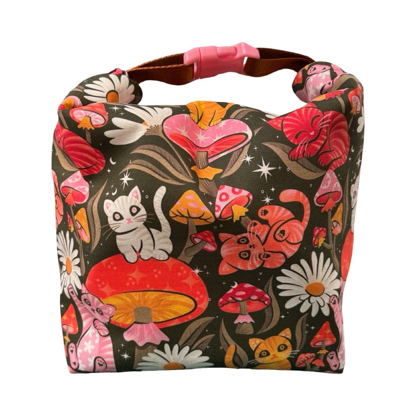 Psychedelic Cats Lunch Bag