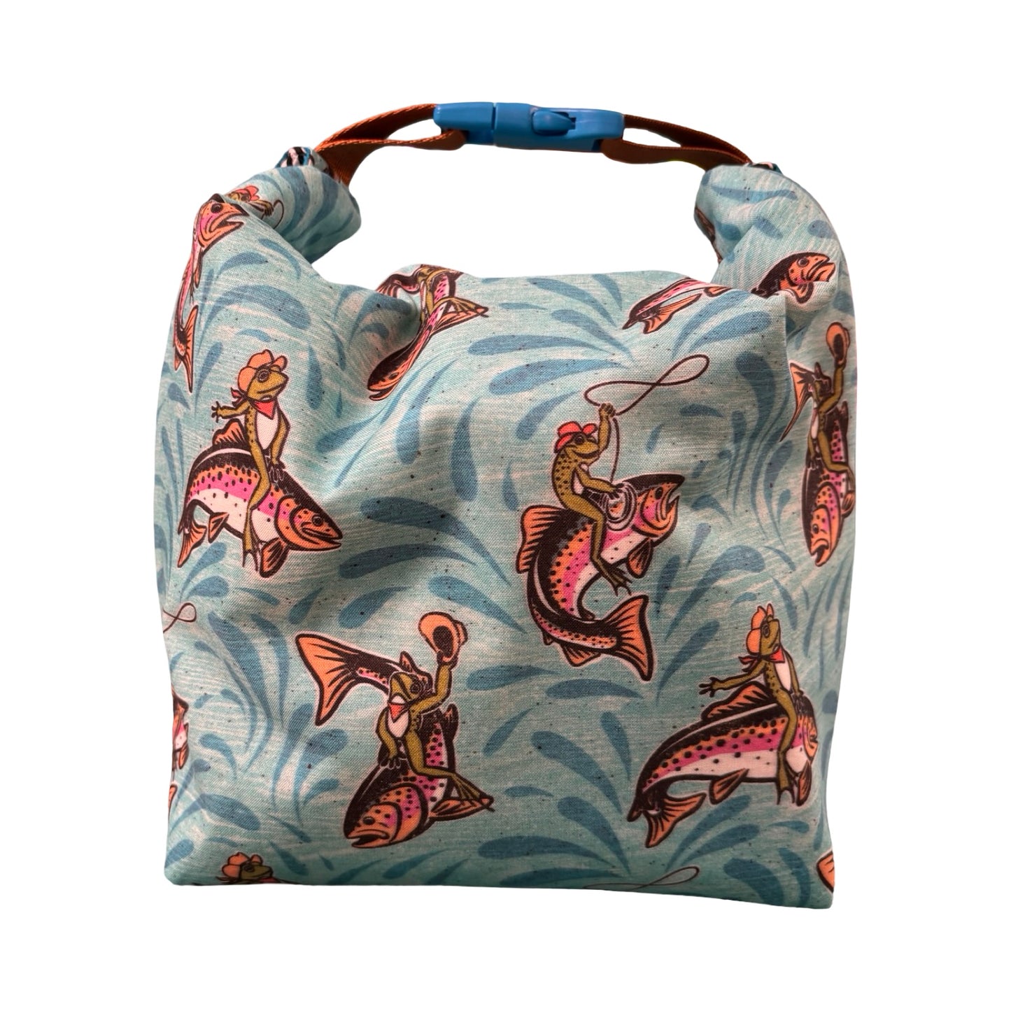 Cowboy Frogs Lunch Bag