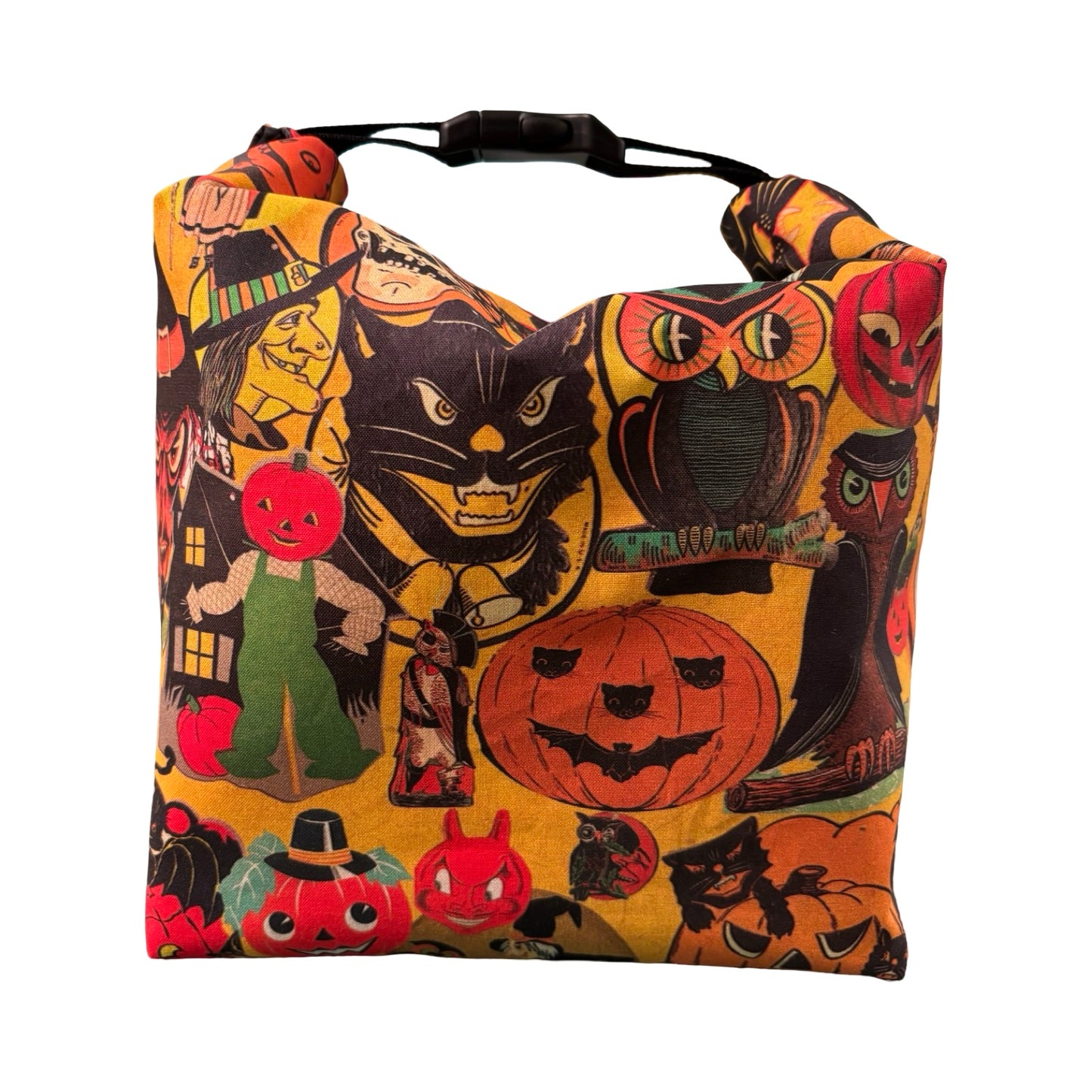 Retro Halloween Lunch Bag