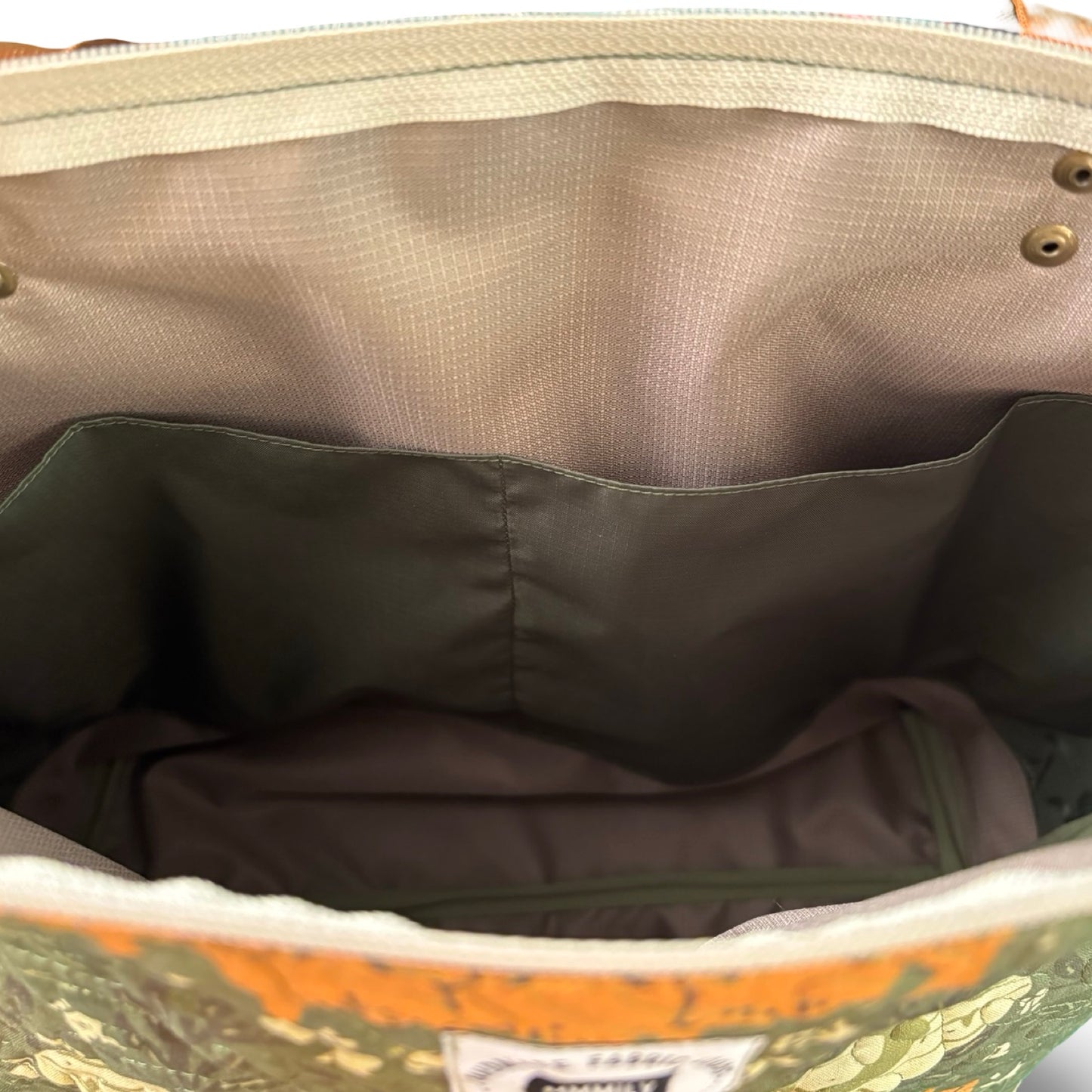 Enchanted Woodland Bees Quilted Tote