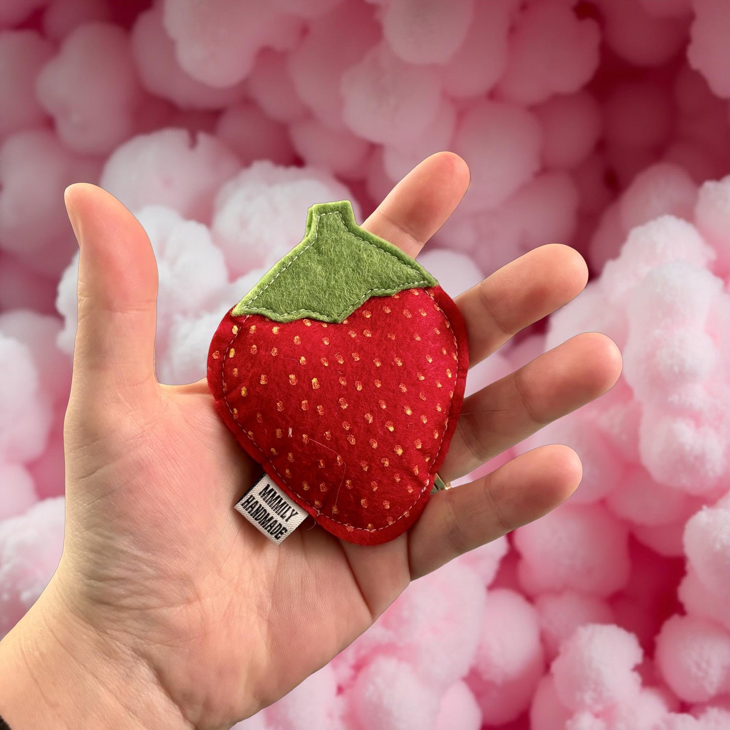 Strawberry Catnip Toy