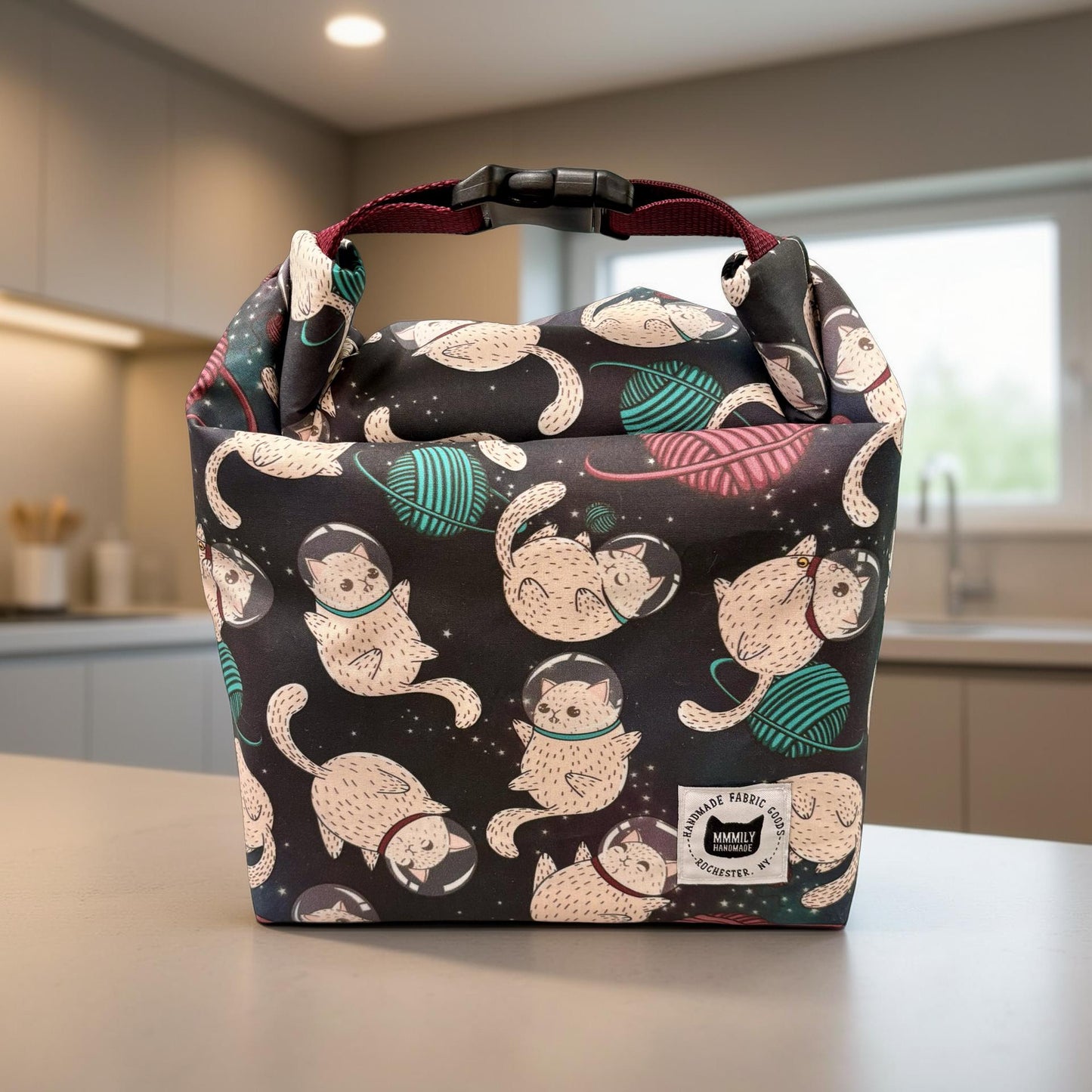 Space Cats Lunch Bag
