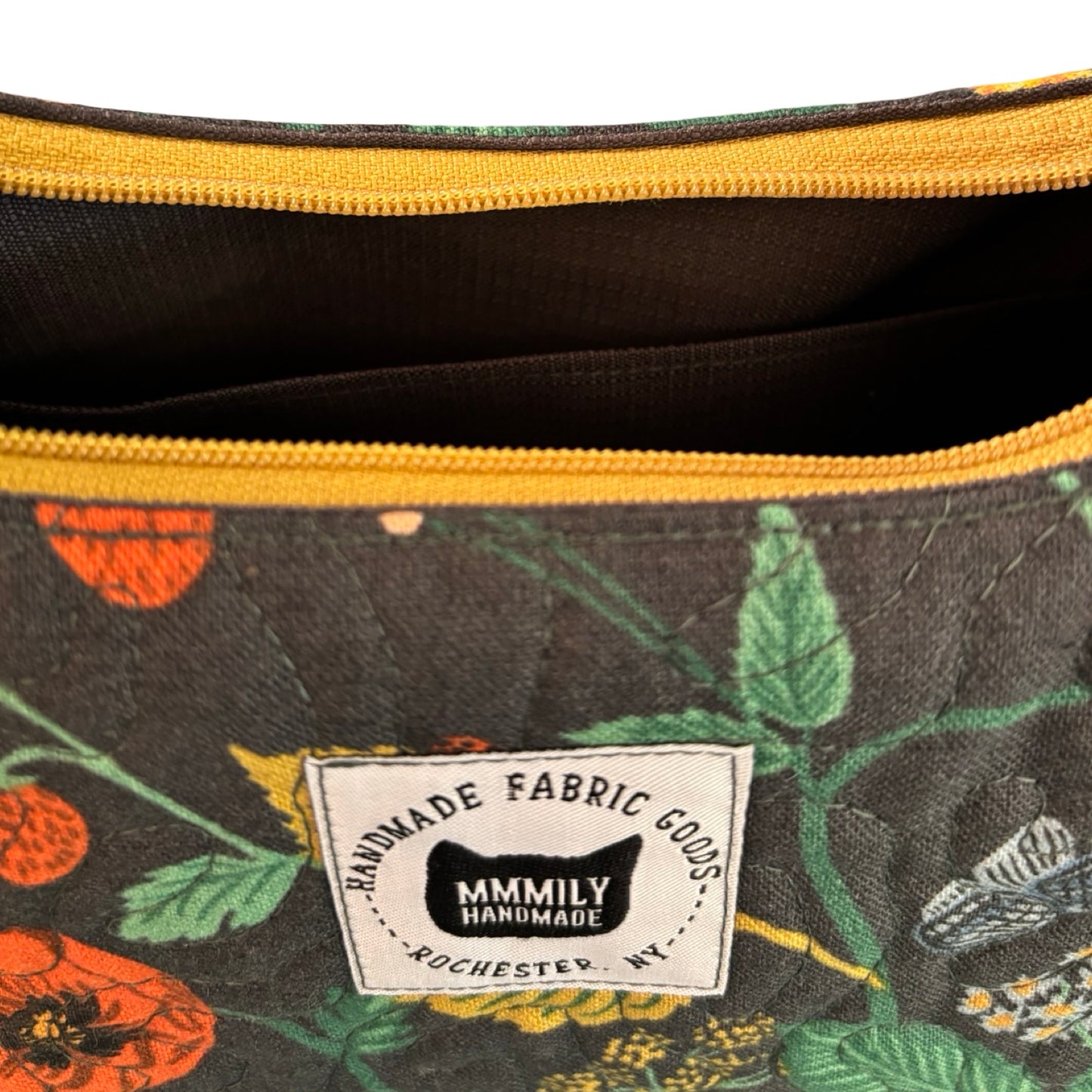 Strawberry Fields Crescent Bag