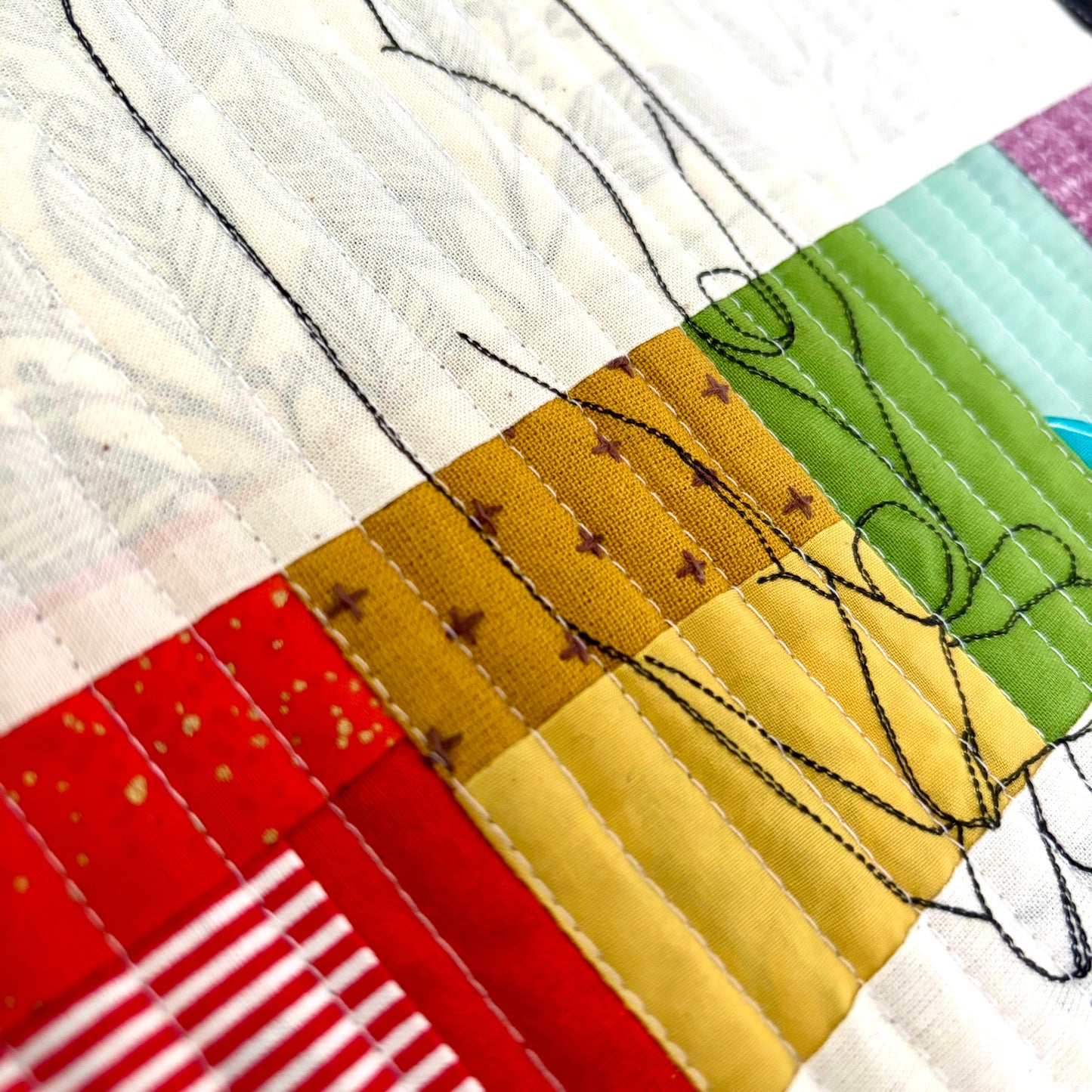 "Bound by Love" Quilted Wall Hanging