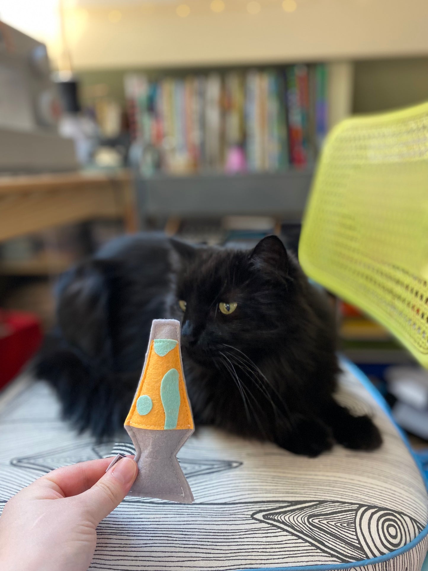 Lava Lamp Catnip Toy