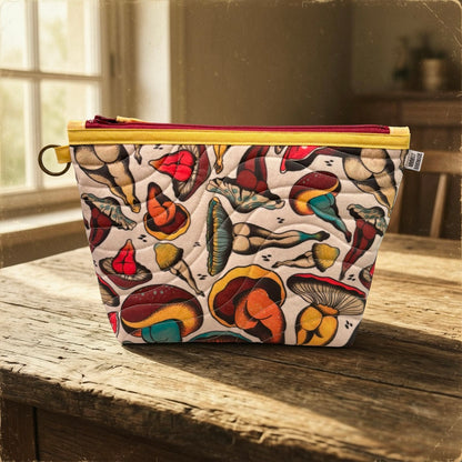 Mushroom Butts Toiletry Case