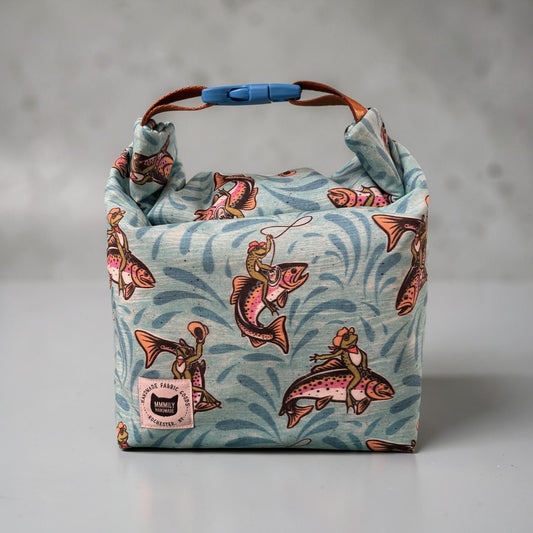 Cowboy Frogs Lunch Bag