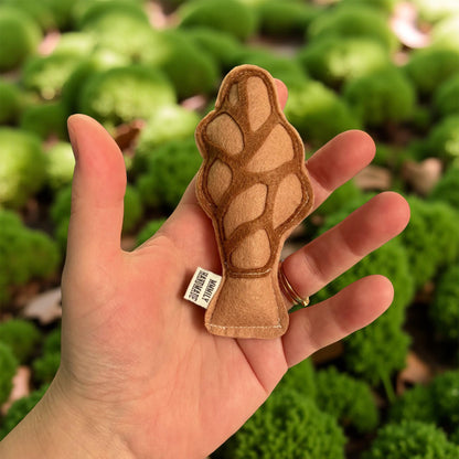 Morel Mushroom Catnip Toy