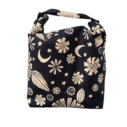 Flowers and Moons Lunch Bag