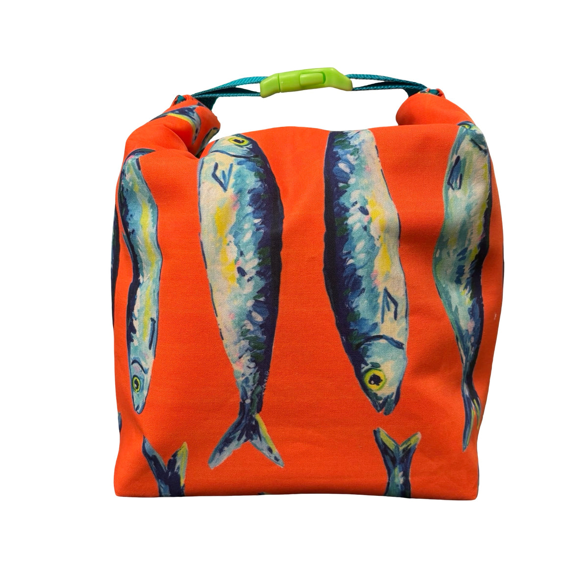 Neon Sardines Lunch Bag