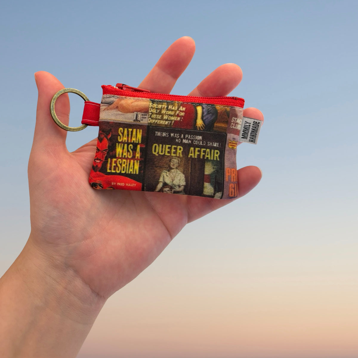 Tiny Pouch Keychains