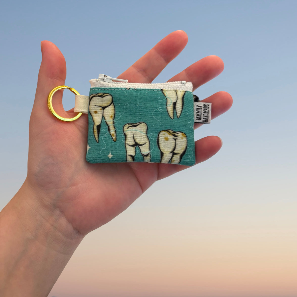 Tiny Pouch Keychains