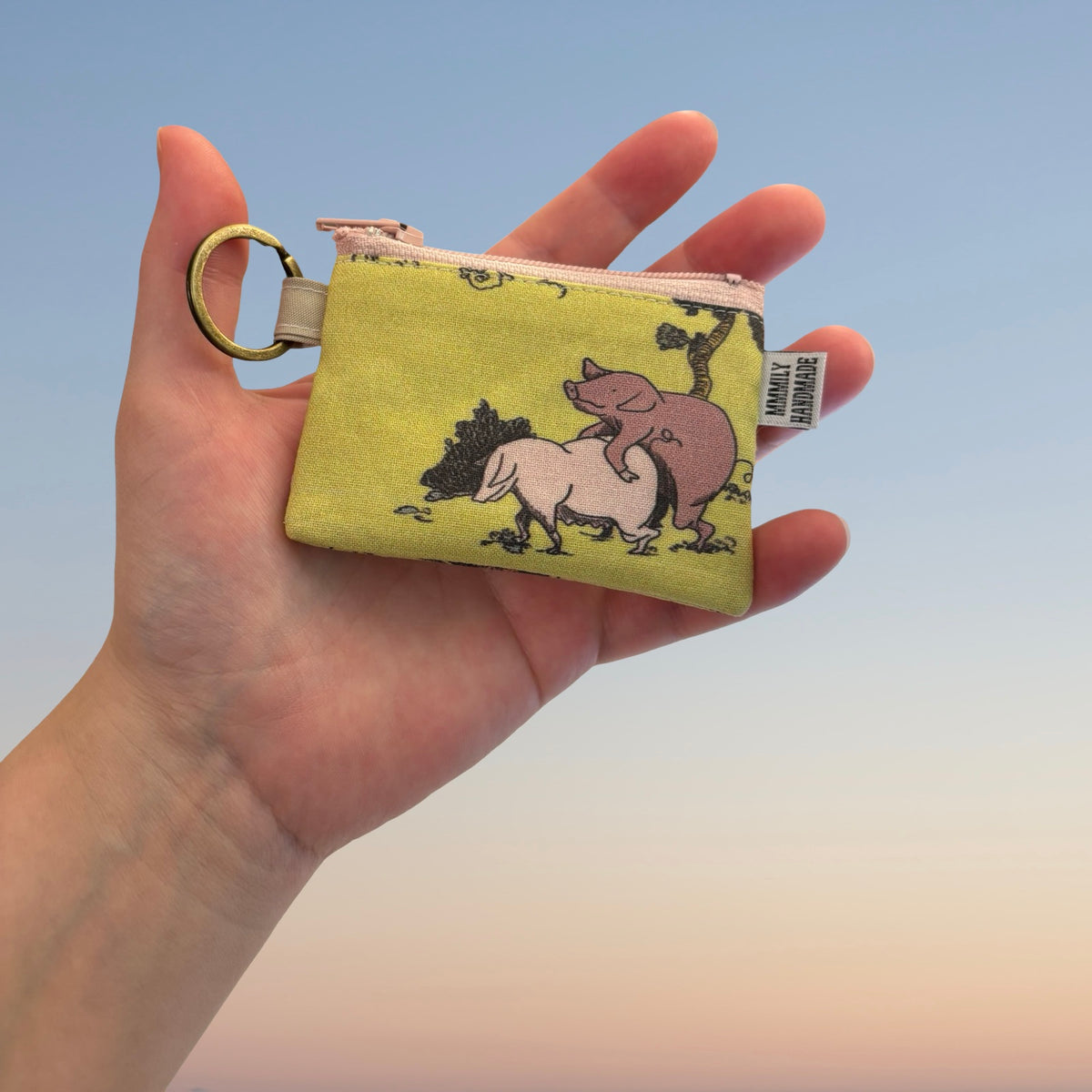 Tiny Pouch Keychains