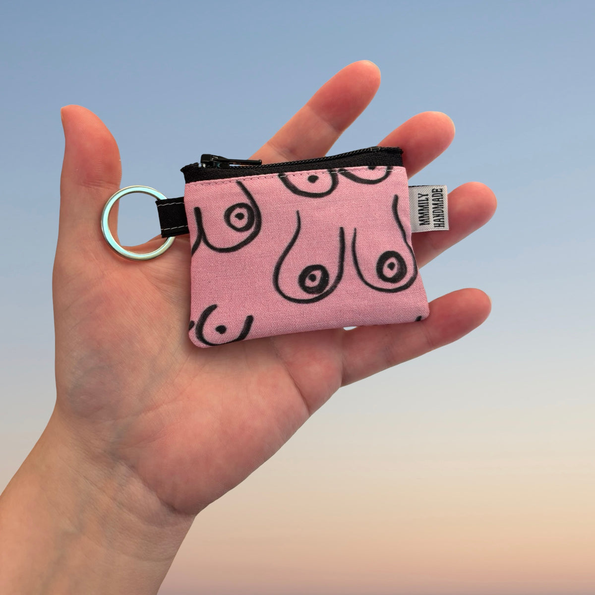 Tiny Pouch Keychains