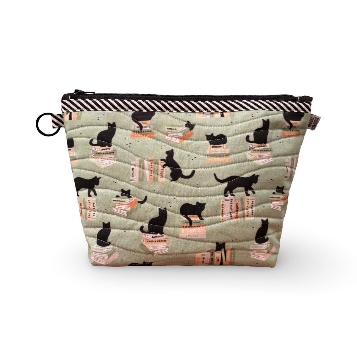 Cats & Books Toiletry Case