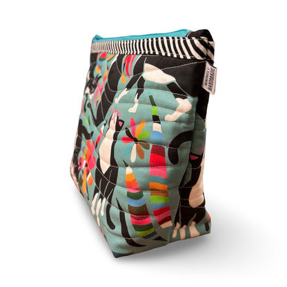 Funky Tuxedo Cats Toiletry Case