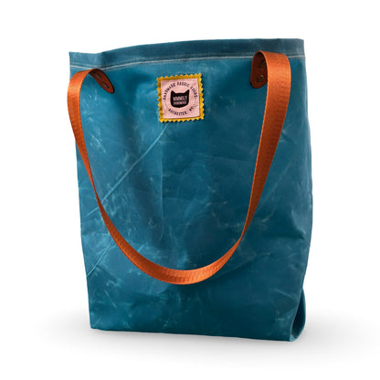 Fat Cat Waxed Canvas Tote Bag