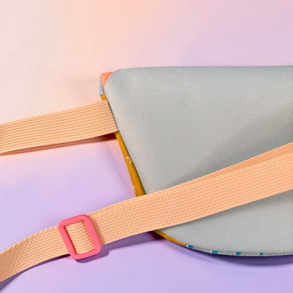Pastel Color-block Fannypack