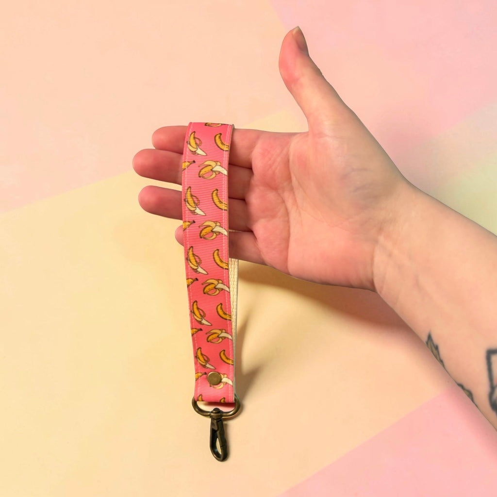 Bananas Wristlet Strap