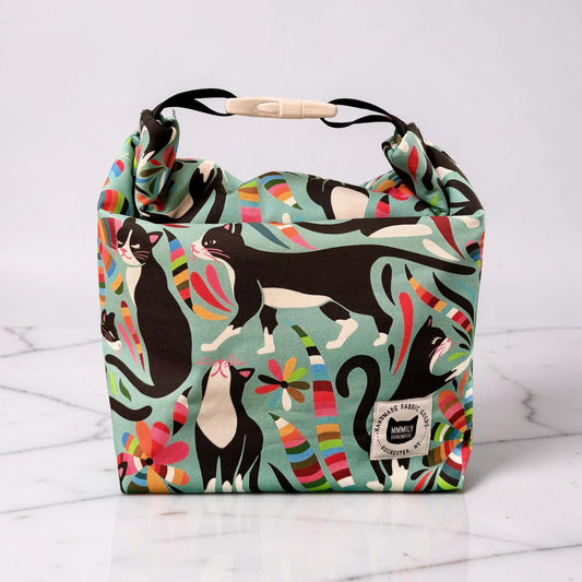 Funky Tuxedo Cats Lunch Bag