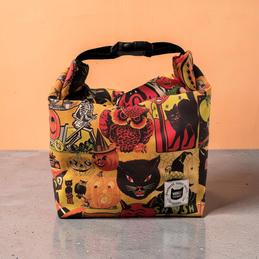 Retro Halloween Lunch Bag