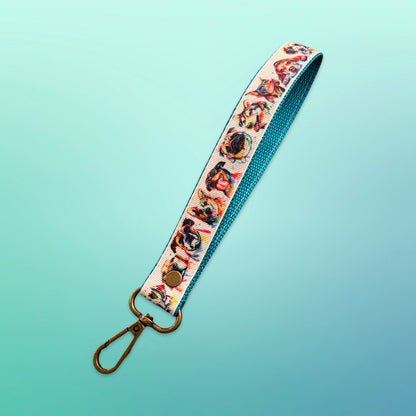 Dog Lover Wristlet Strap
