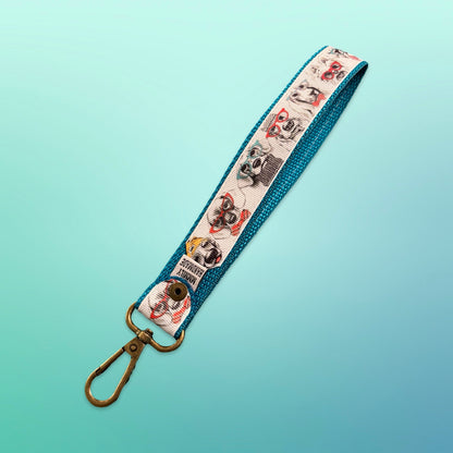 Dog Lover Wristlet Strap