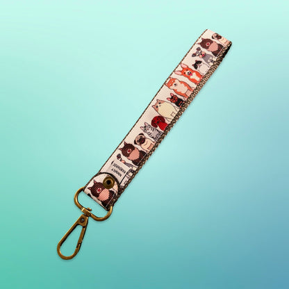 Dog Lover Wristlet Strap