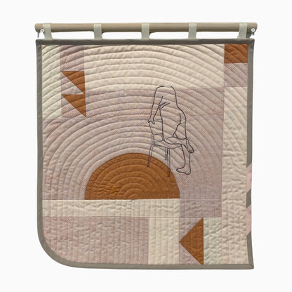 "Dawn of Desire" Quilted Wall Hanging