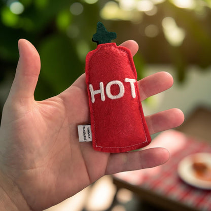 Hot Sauce Catnip Toy