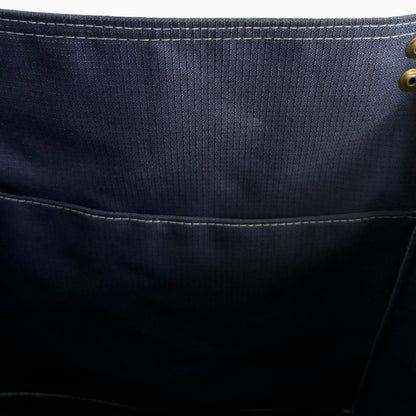 Blue Floral Tote Bag