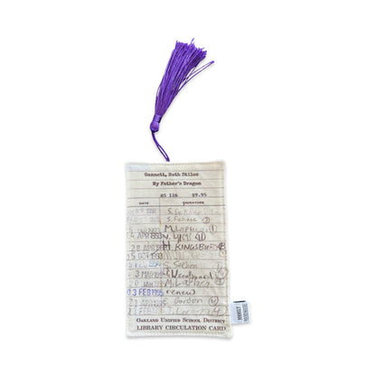 Library Card Bookmarks