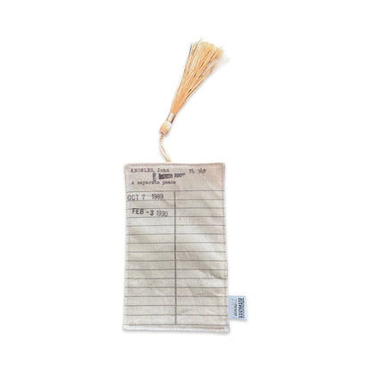 Library Card Bookmarks