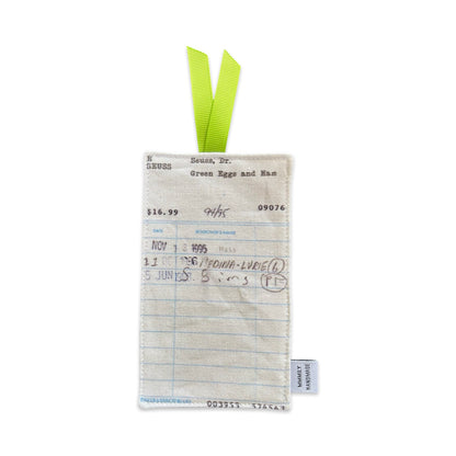 Library Card Bookmarks