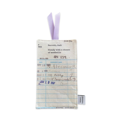 Library Card Bookmarks