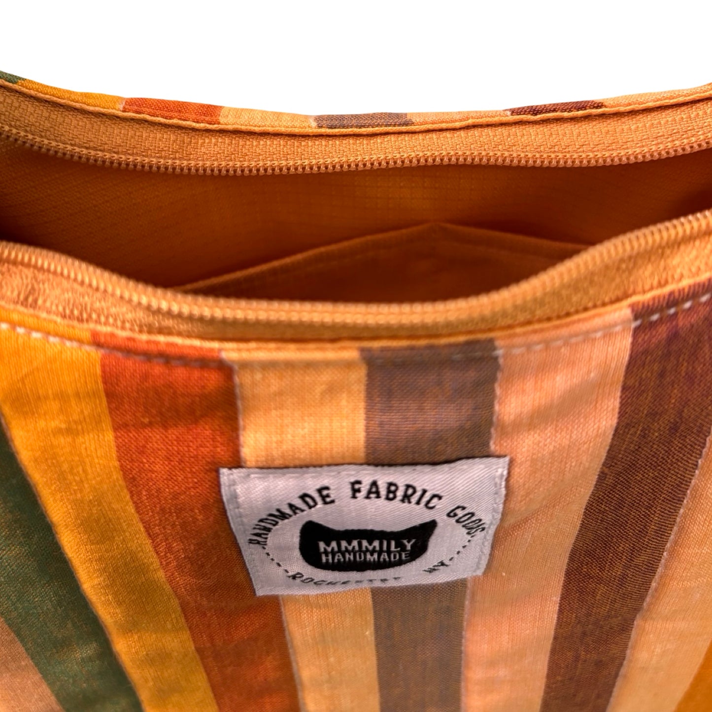 Desert Stripe Crescent Bag