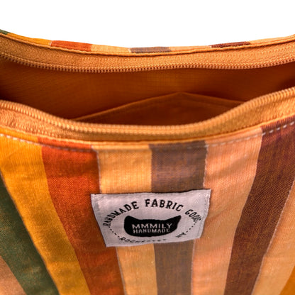 Desert Stripe Crescent Bag