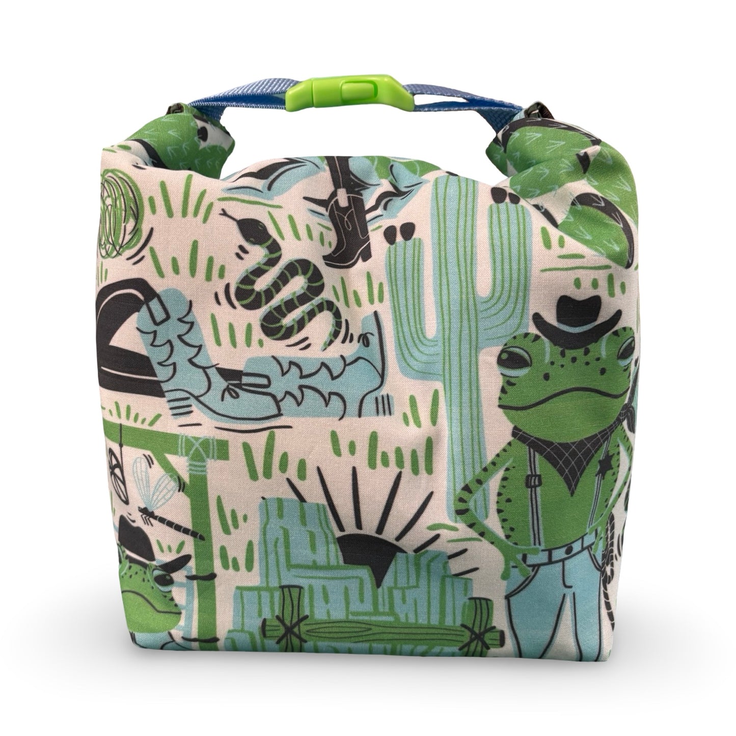 Cowboy Frogs Lunch Bag