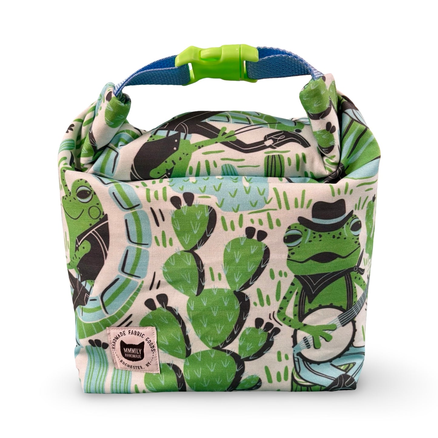 Cowboy Frogs Lunch Bag