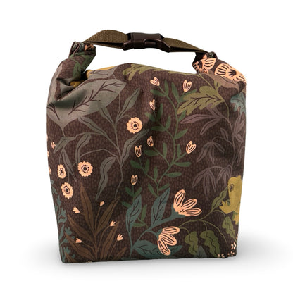 Floral Frog Lunch Bag
