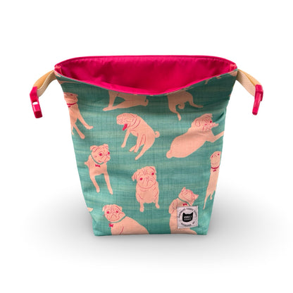 Sassy Pugs Lunch Bag