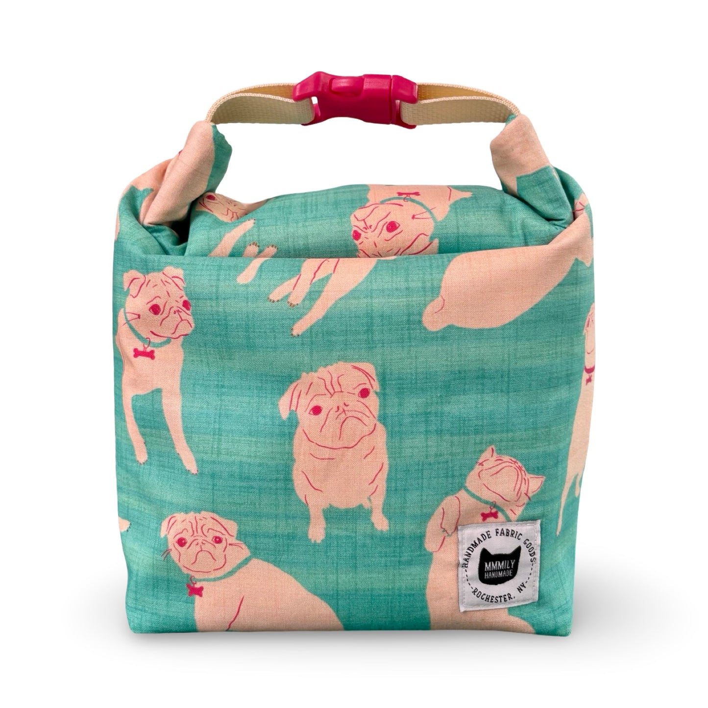 Sassy Pugs Lunch Bag