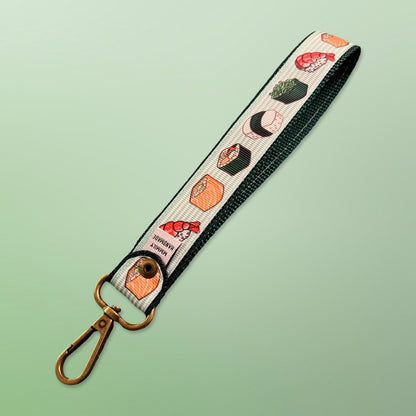 Sushi Wristlet Strap