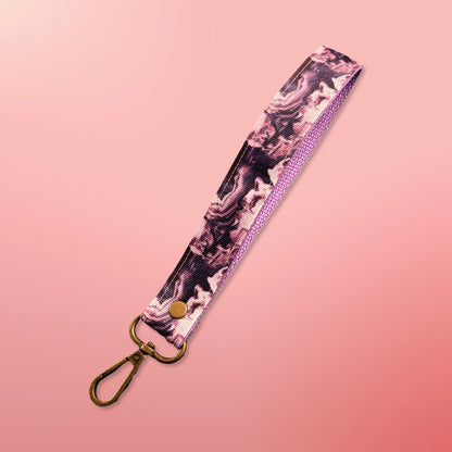 Abstract Wristlet Strap