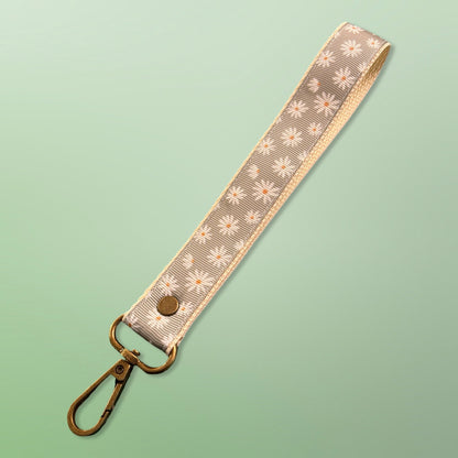 Floral Wristlet Strap